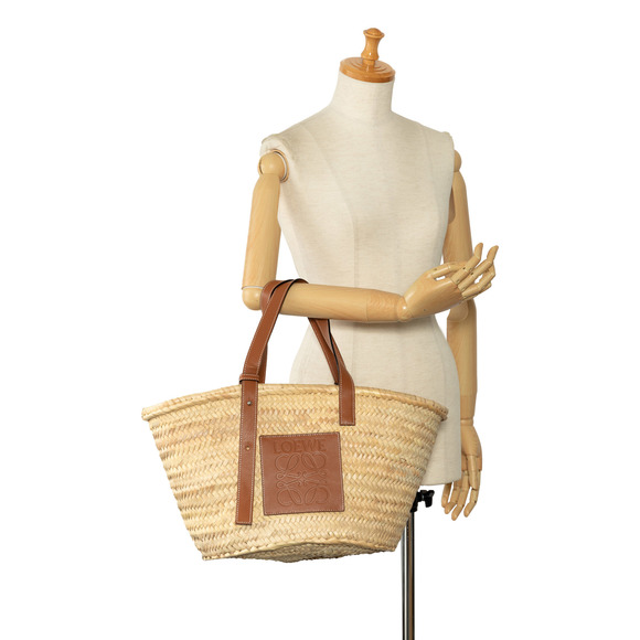 LOEWE Large Raffia Basket Tote Bag - Picture 11 of 12